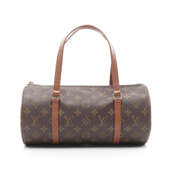 LOUIS VUITTON Brown Monogram Leather Bag - Picture 1 of 10